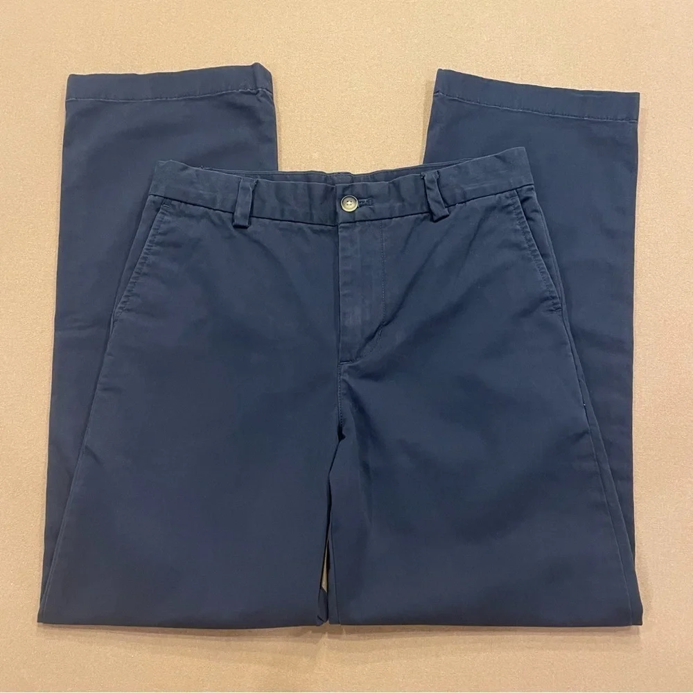 Boy’s Vineyard Vines Navy Blue Chinos Size 14